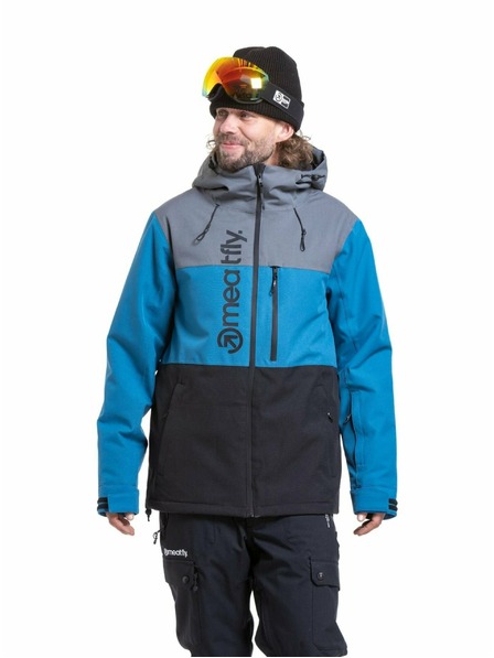 Meatfly Meatfly férfi SNB & SKI kabát Manifold Blue / Black