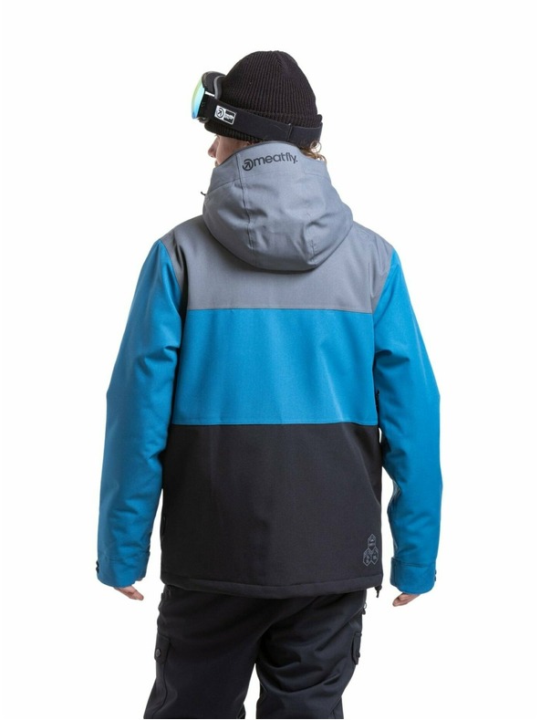 Meatfly Meatfly férfi SNB & SKI kabát Manifold Blue / Black