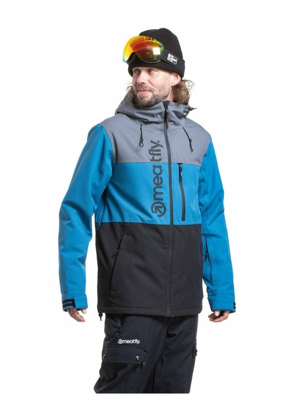 Meatfly Meatfly férfi SNB & SKI kabát Manifold Blue / Black