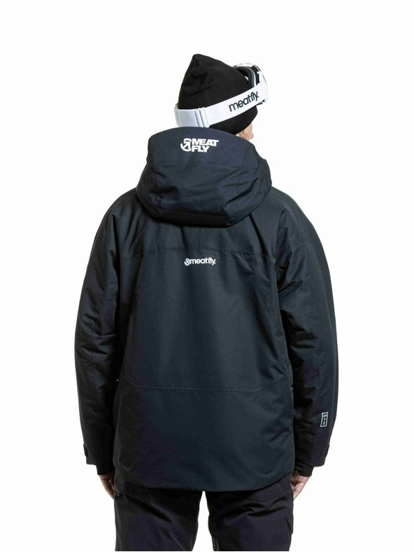 Meatfly Meatfly férfi SNB & SKI kabát Shader Black