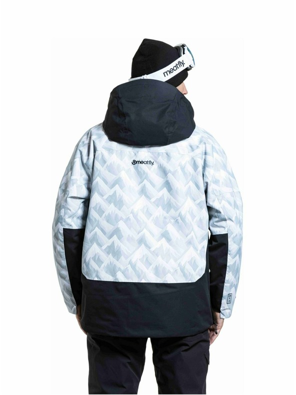 Meatfly Meatfly uniszex SNB & SKI kabát Maddie White Camo / Black