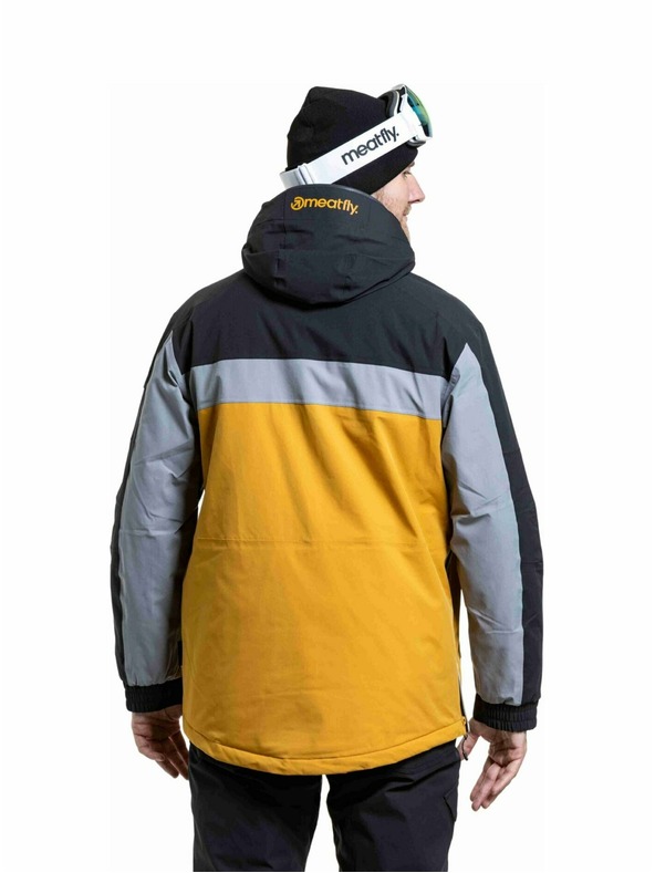 Meatfly Meatfly férfi SNB & SKI kabát Zenith Chai Tea / Black