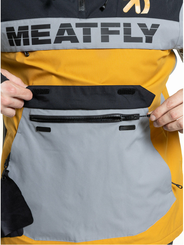 Meatfly Meatfly férfi SNB & SKI kabát Zenith Chai Tea / Black