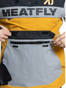 Meatfly Meatfly férfi SNB & SKI kabát Zenith Chai Tea / Black
