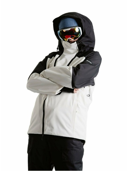 Meatfly Meatfly férfi SNB & SKI kabát Blake Clouds White