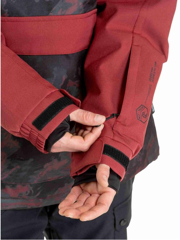 Meatfly Meatfly férfi SNB & SKI kabát Zenith Wine Mossy