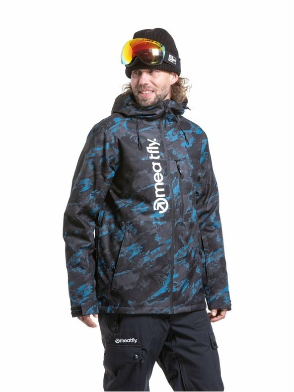 Meatfly Meatfly férfi SNB & SKI kabát Manifold Blue Mossy