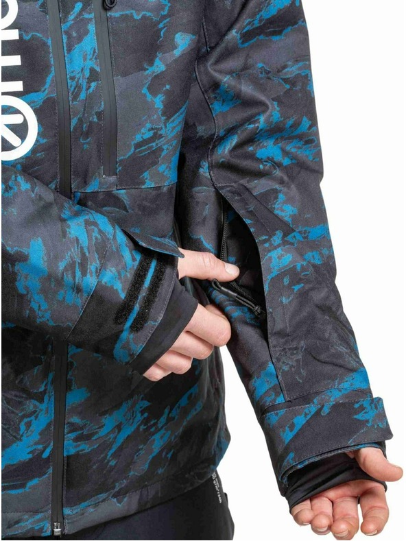 Meatfly Meatfly férfi SNB & SKI kabát Manifold Blue Mossy