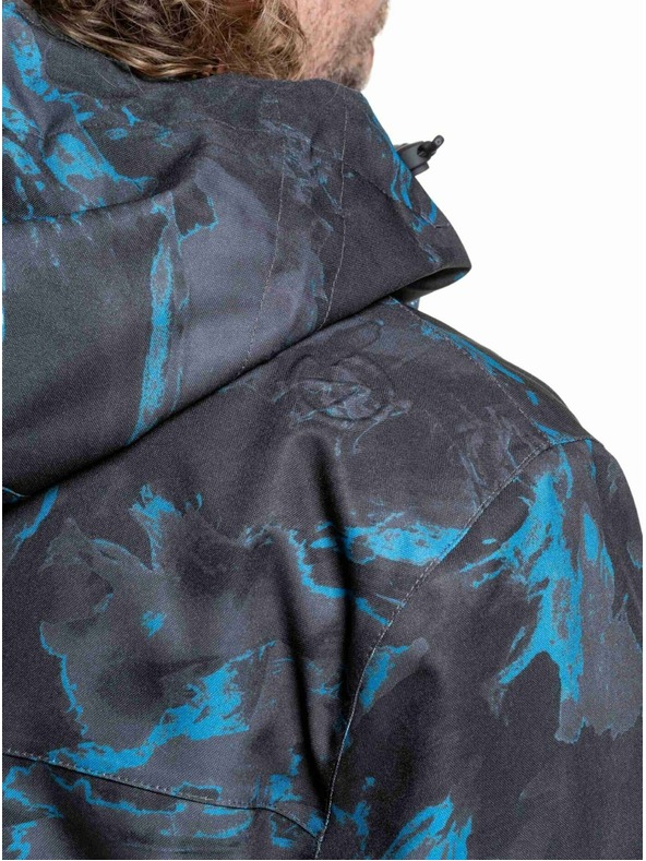 Meatfly Meatfly férfi SNB & SKI kabát Manifold Blue Mossy