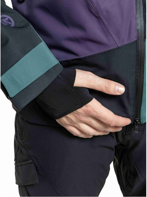 Meatfly Meatfly férfi SNB & SKI kabát Shader Botanical Purple