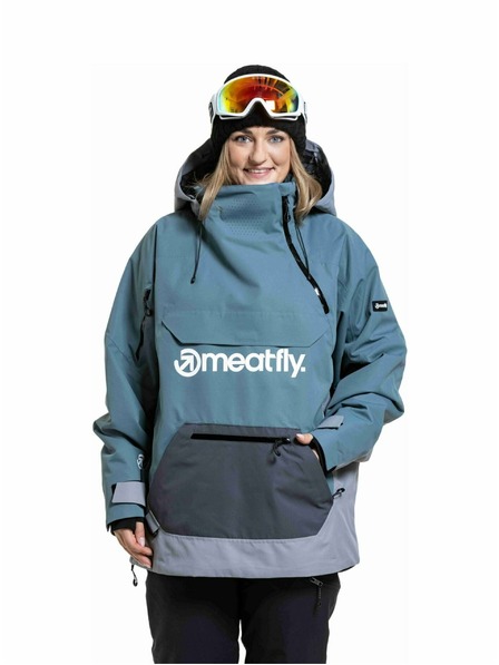 Meatfly Meatfly uniszex SNB & SKI kabát Maddie Blue Sea / Silver