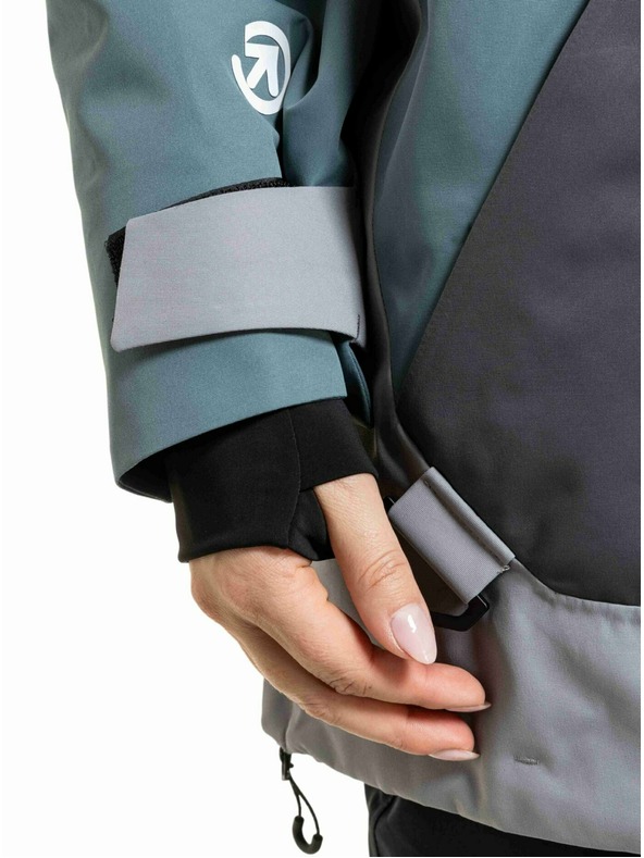 Meatfly Meatfly uniszex SNB & SKI kabát Maddie Blue Sea / Silver