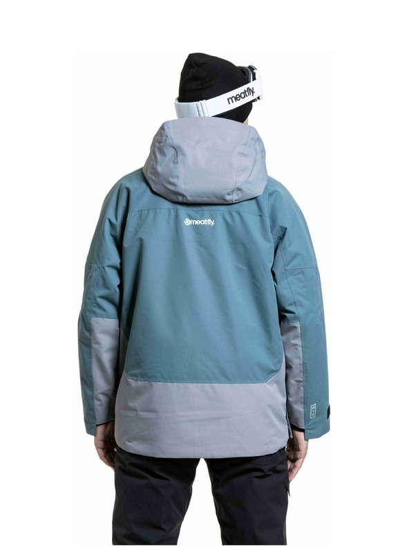 Meatfly Meatfly uniszex SNB & SKI kabát Maddie Blue Sea / Silver
