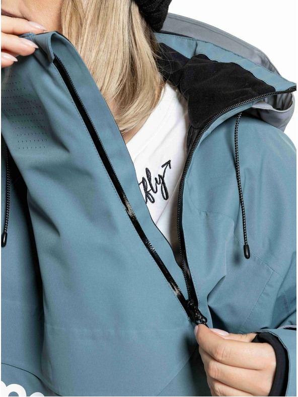 Meatfly Meatfly uniszex SNB & SKI kabát Maddie Blue Sea / Silver