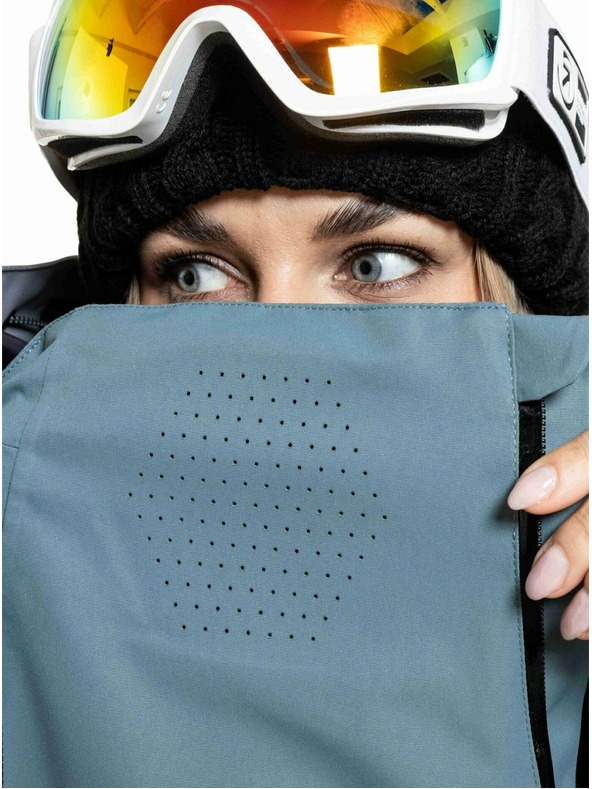 Meatfly Meatfly uniszex SNB & SKI kabát Maddie Blue Sea / Silver