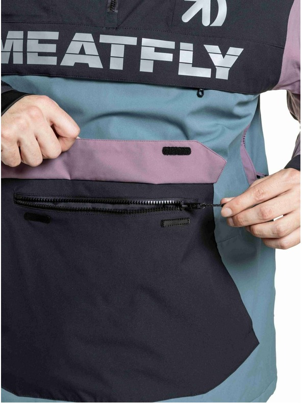 Meatfly Meatfly férfi SNB & SKI kabát Zenith Blue Sea / Orchid