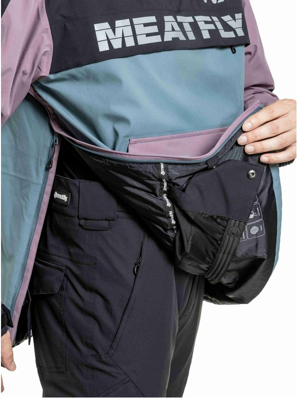 Meatfly Meatfly férfi SNB & SKI kabát Zenith Blue Sea / Orchid