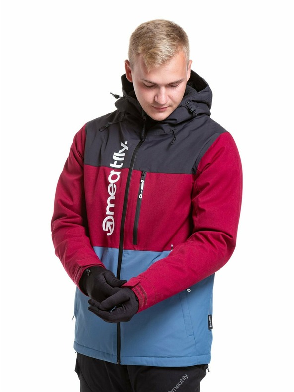 Meatfly Meatfly férfi SNB & SKI kabát Manifold Beet Red/Slate Blue
