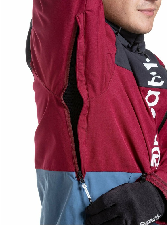 Meatfly Meatfly férfi SNB & SKI kabát Manifold Beet Red/Slate Blue