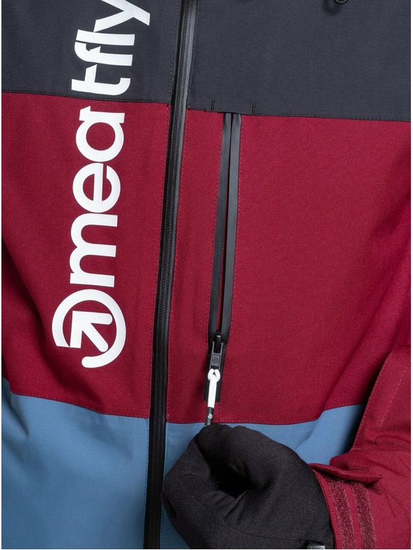 Meatfly Meatfly férfi SNB & SKI kabát Manifold Beet Red/Slate Blue