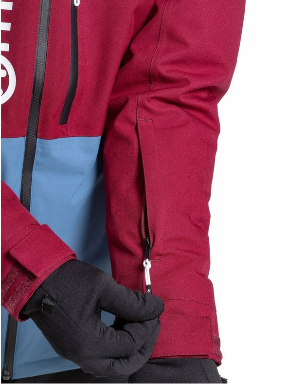 Meatfly Meatfly férfi SNB & SKI kabát Manifold Beet Red/Slate Blue