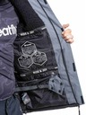 Meatfly Meatfly férfi SNB & SKI kabát Vertigo Dark Grey / Black