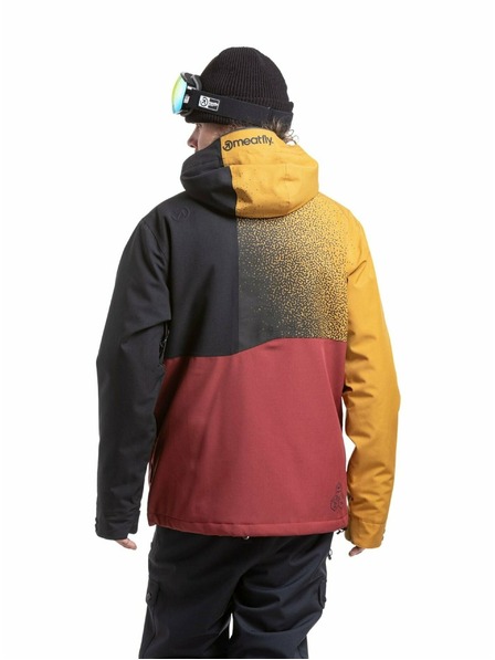 Meatfly Meatfly férfi SNB & SKI kabát Shader Wood / Merlot