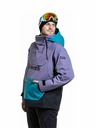 Meatfly Meatfly unisex SNB & SKI kabát Maddie Purple Light / Hb Blue