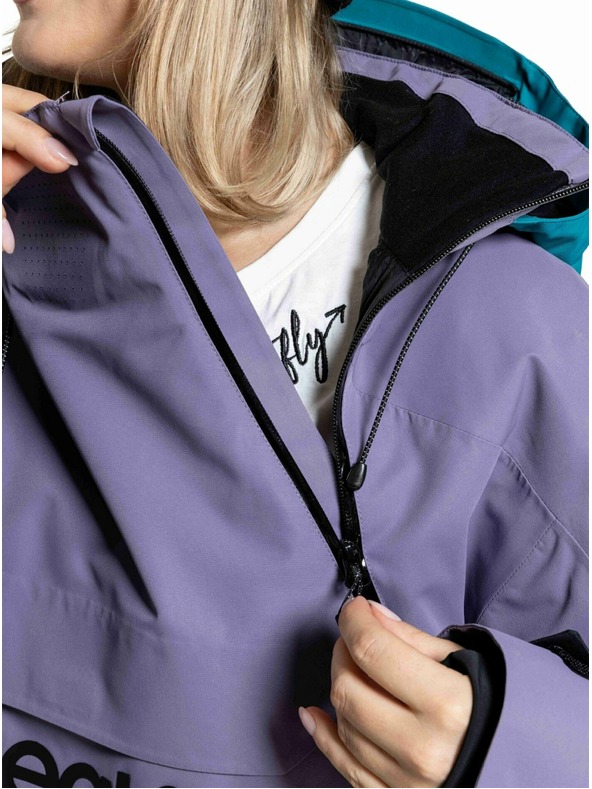 Meatfly Meatfly unisex SNB & SKI kabát Maddie Purple Light / Hb Blue