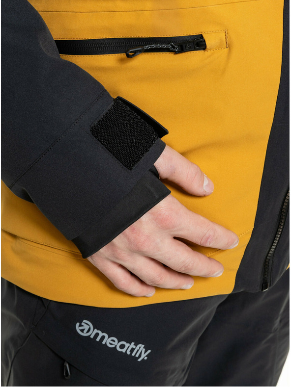 Meatfly Meatfly férfi SNB & SKI kabát Manifold Silver / Red