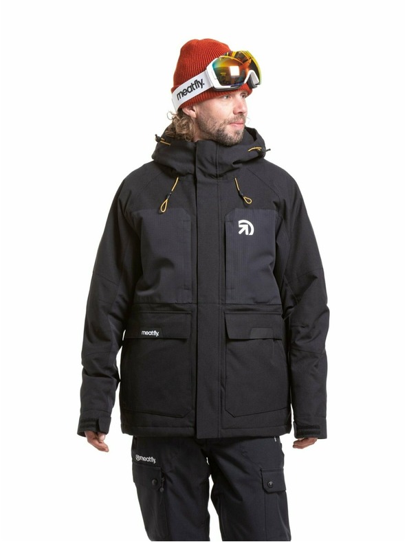 Meatfly Meatfly férfi SNB & SKI kabát Vertigo Black