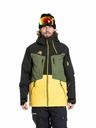 Meatfly Meatfly férfi SNB & SKI kabát Cronos Black / Solar Power