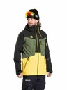 Meatfly Meatfly férfi SNB & SKI kabát Cronos Black / Solar Power