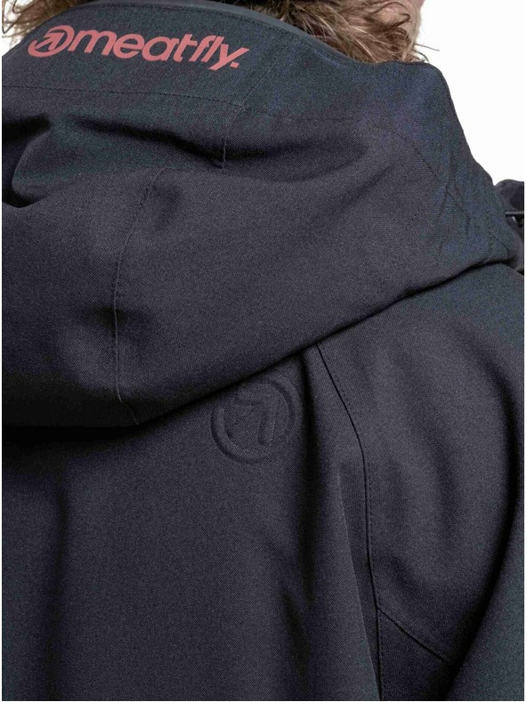 Meatfly Meatfly férfi SNB & SKI kabát Vertigo Merlot / Black