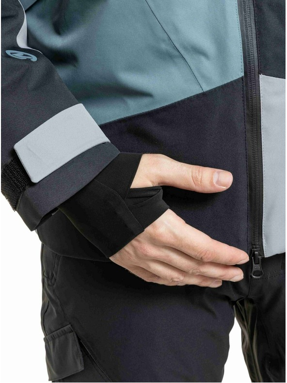 Meatfly Meatfly férfi SNB & SKI kabát Shader Blue Sea / Silver