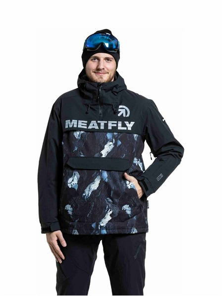 Meatfly Meatfly férfi SNB & SKI kabát Zenith Deep Lake / Black