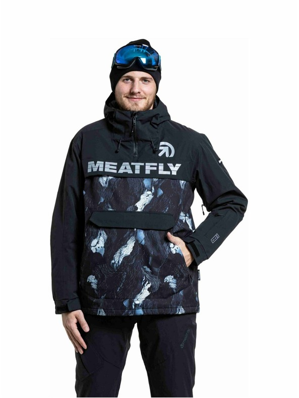 Meatfly Meatfly férfi SNB & SKI kabát Zenith Deep Lake / Black