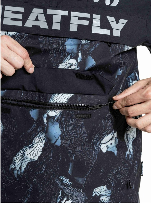 Meatfly Meatfly férfi SNB & SKI kabát Zenith Deep Lake / Black