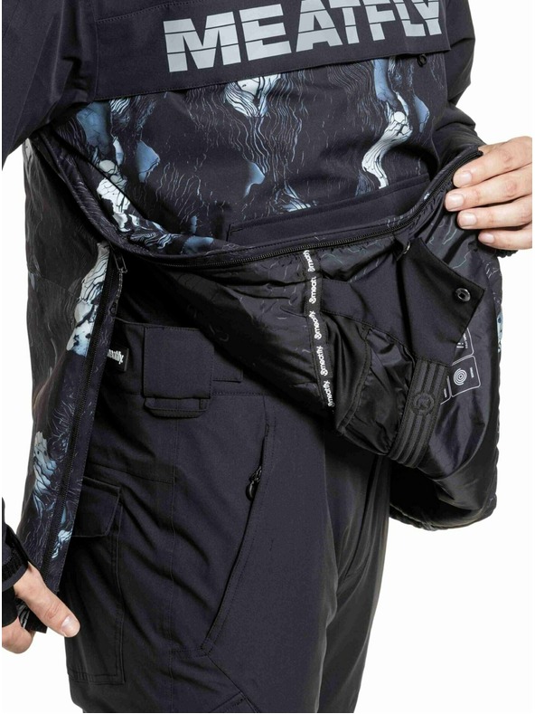 Meatfly Meatfly férfi SNB & SKI kabát Zenith Deep Lake / Black