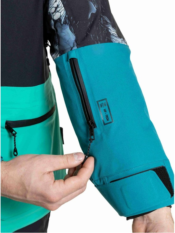 Meatfly Meatfly férfi SNB & SKI kabát Manifold Deep Lake