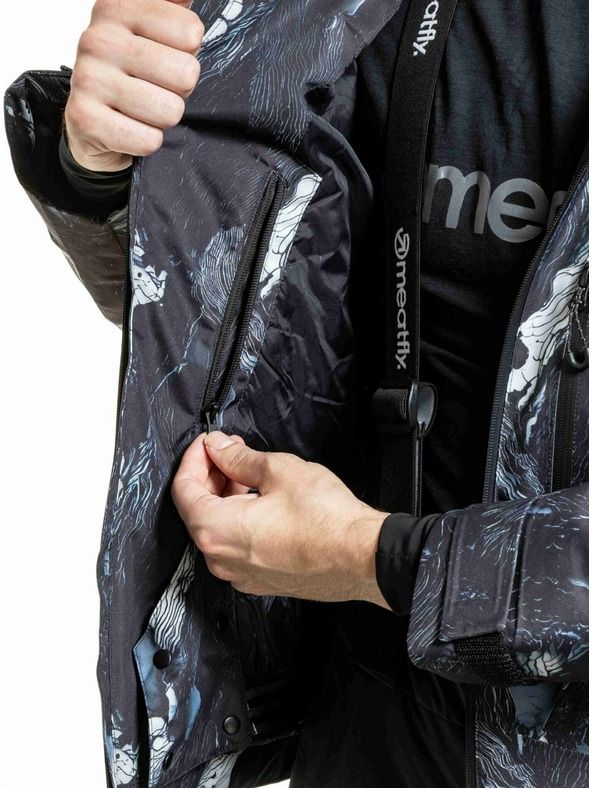 Meatfly Meatfly férfi SNB & SKI kabát Manifold Deep Lake