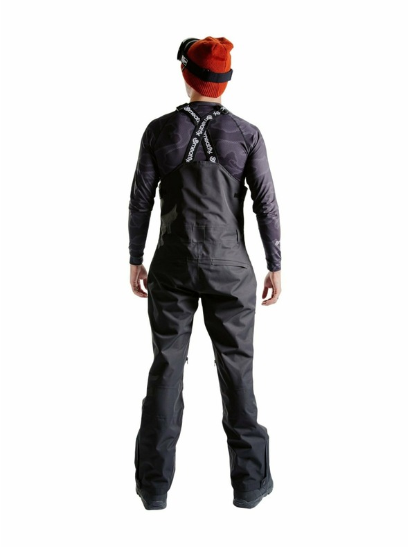 Meatfly Meatfly unisex SNB & SKI kantáros nadrág Kenny Black