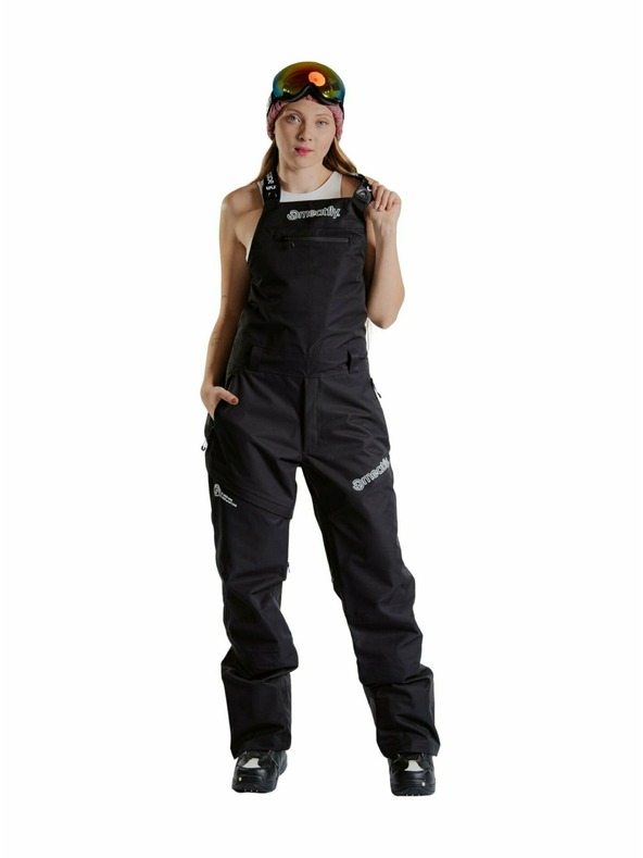 Meatfly Meatfly unisex SNB & SKI kantáros nadrág Kenny Black