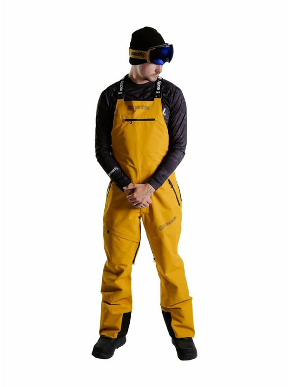 Meatfly Meatfly unisex SNB & SKI kantáros nadrág Kenny Chai Tea Latte