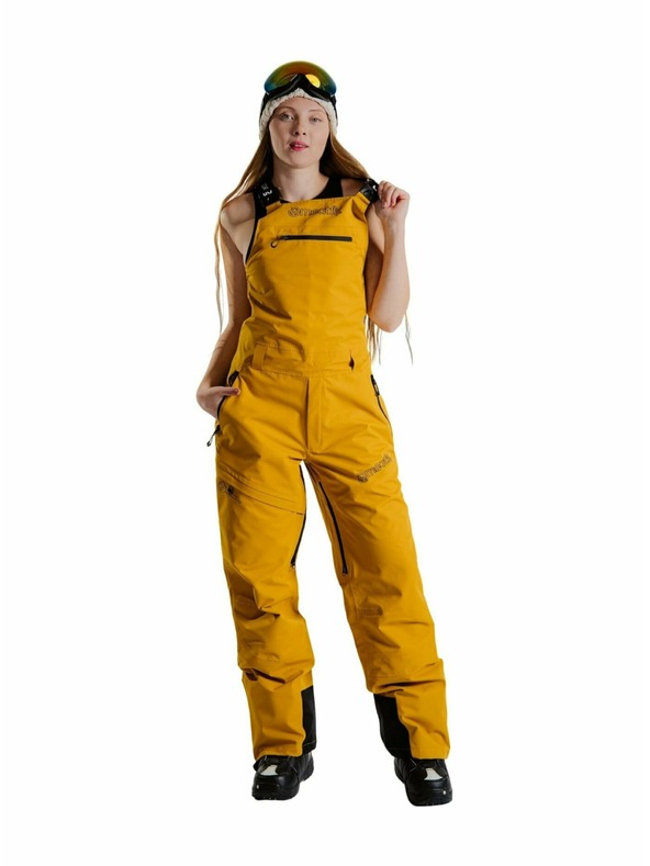 Meatfly Meatfly unisex SNB & SKI kantáros nadrág Kenny Chai Tea Latte