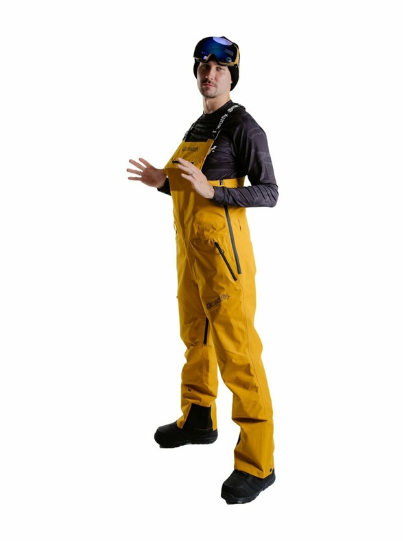 Meatfly Meatfly unisex SNB & SKI kantáros nadrág Kenny Chai Tea Latte