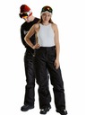 Meatfly Meatfly unisex SNB & SKI nadrág Andry Black