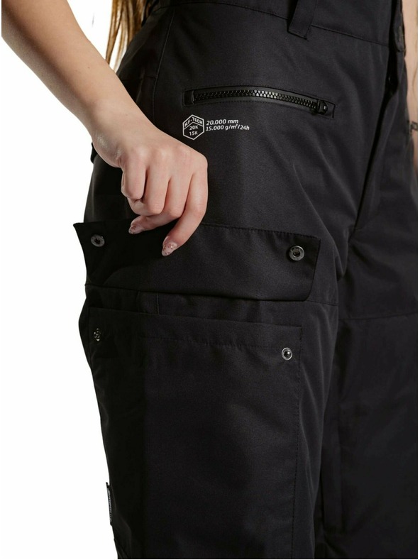 Meatfly Meatfly unisex SNB & SKI nadrág Andry Black