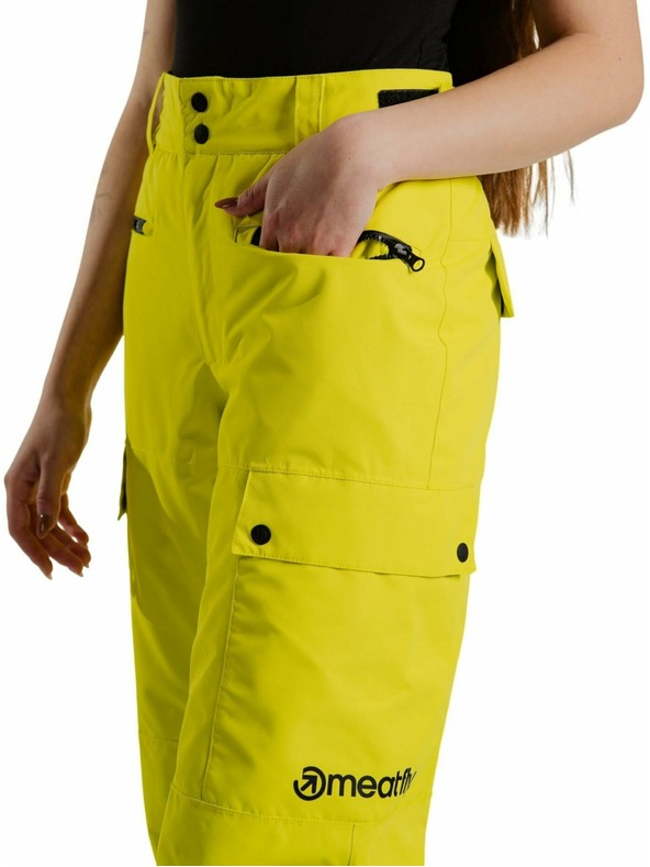 Meatfly Meatfly unisex SNB & SKI nadrág Andry Lime