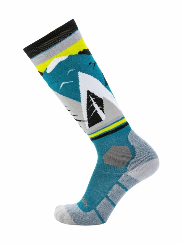 Meatfly Meatfly sNB & SKI zokni Leeway Hb Blue Mountains